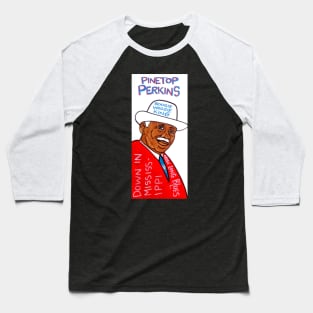 Pinetop Perkins Baseball T-Shirt